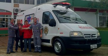 CAMPO BELO DO SUL: Corporação recebe ambulância da Prefeitura 0