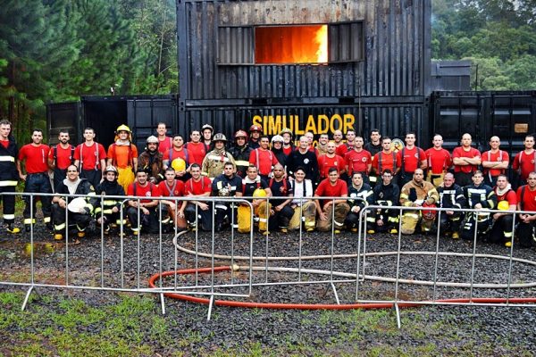 CONCÓRDIA: Corporação realiza Curso de Comportamento Extremo do Fogo. 0