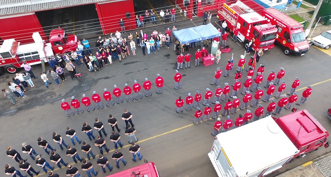 CAÇADOR: Corporação conclui nova turma de Bombeiros Voluntários. 0