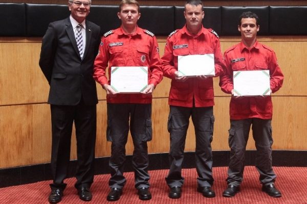 ABVESC: Bombeiros são homenageados na Assembleia Legislativa 0